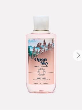 Bath & Body Works Open Sky Body Wash w/aloe.